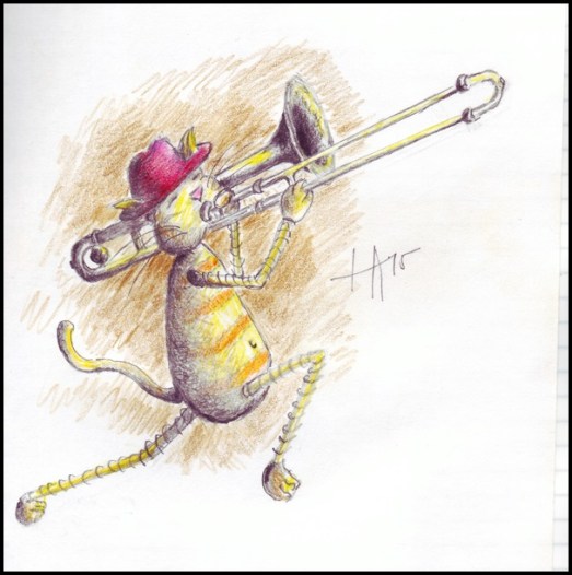 Carly Meyers trombone kitty