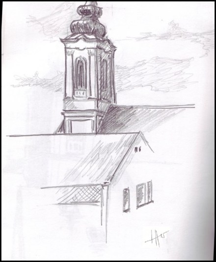 church sketch