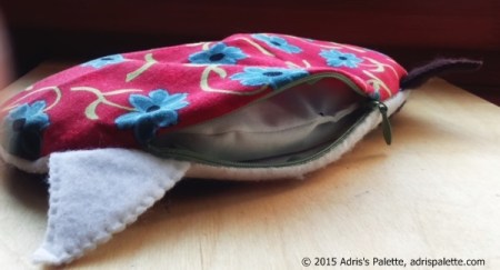 eye pillow grumpy cat zipper