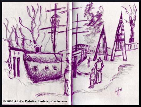 pirate ship playground