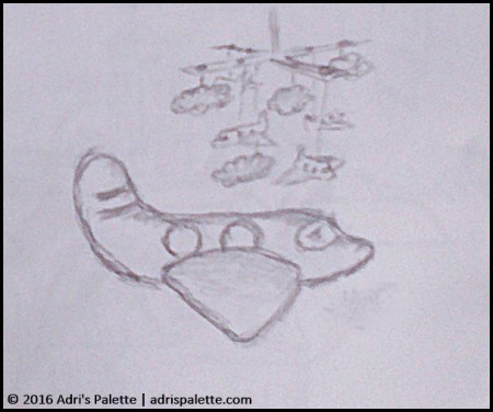 airplane mobile design