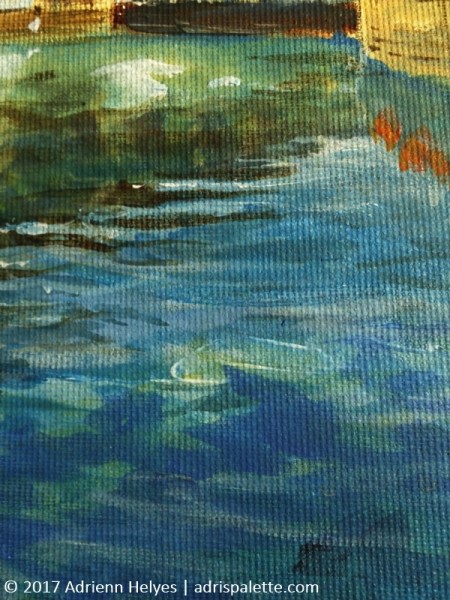 Padstow harbor with yellow ship