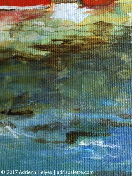 Padstow harbor with yellow ship 